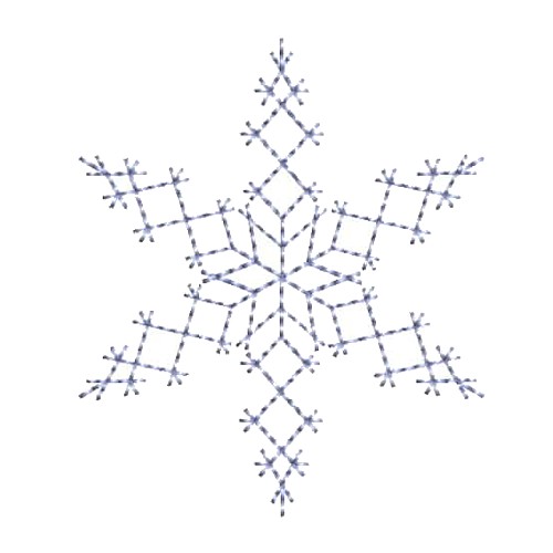 snowflake machine embroidery design needle passion embroidery npe